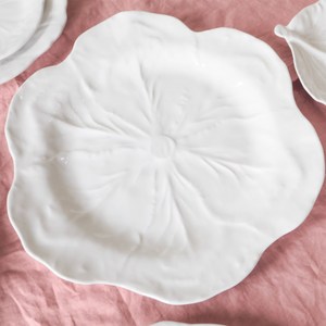 Melamine Cabbage Round Platter 40cm + Le Forge