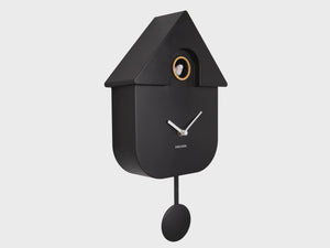KARLSSON Modern Cuckoo Wall Clock Black