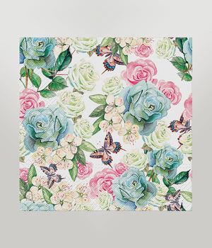 Paper Napkins Lunch - Powder Garden