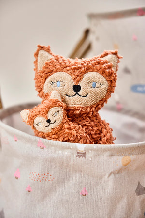 OYOY Frida & Baby Felix Fox - Caramel