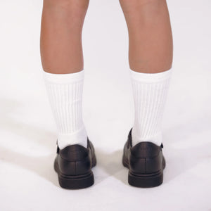 Pretty Brave Athena Black School Shoes