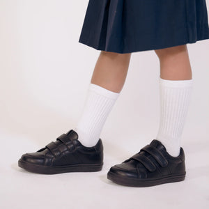 Pretty Brave Atlas Black School Shoes