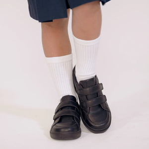 Pretty Brave Atlas Black School Shoes