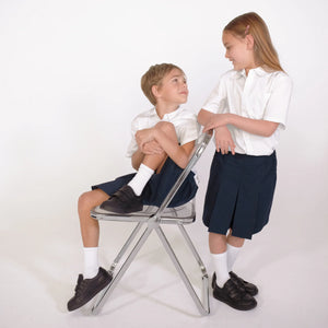 Pretty Brave Atlas Black School Shoes