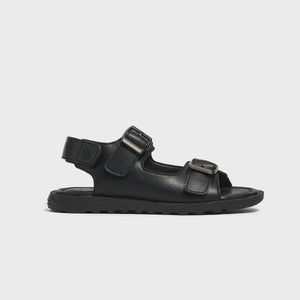 Pretty Brave Milo Black School Shoes Sandal NZ