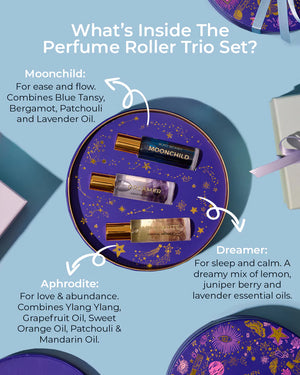 Bopo Woman Perfume Roller Trio Set Gift Box
