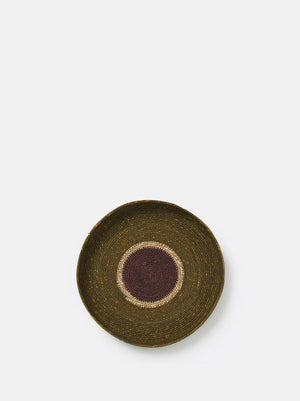 CITTA Pinto Basket - Ivy / Mulberry 28cm