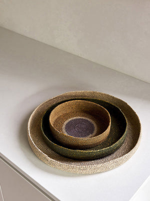 CITTA DESIGN Pinto Basket 20cm - Ochre / Lupin