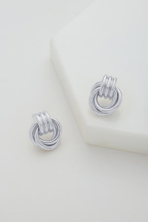 Zafino Poppy Essential Earrings - Silver