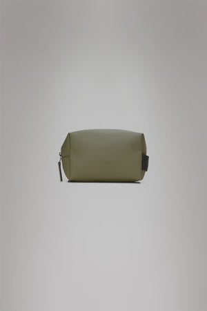 RAINS Wash Bag Small W3 Marsh