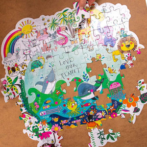 Rachel Ellen - Love Our Planet 80 Pce - Jigsaw Puzzle