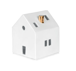 Räder - Gold Chimney - Christmas Porcelain Tealight House