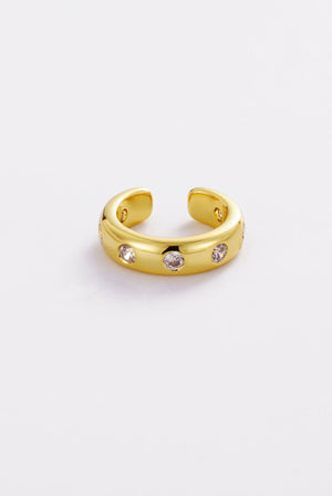 ZAFINO Rhi Ear Cuff - Gold