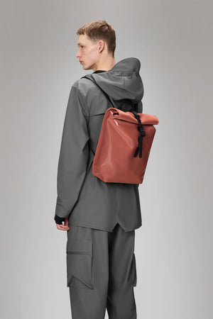 Rains Waterproof Bag Rolltop Rucksack Mini W3 - Honor