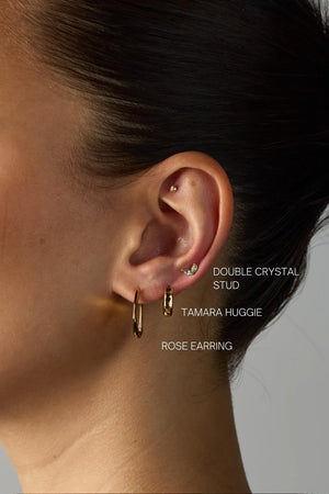 Zafino Australia Rose Essential Earrings - Gold