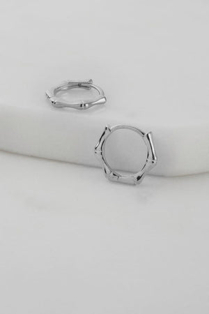 ZAFINO Rye Mini Huggie - Silver 5870