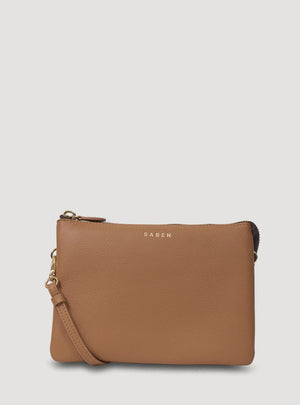 SABEN Tilly's Big Sis Crossbody - Toffee light brown bag
