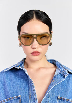 SABEN Marlo Sunglasses - Olive