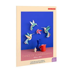 Studio Roof Wall Art B4 - Dance of Hummingbirds Set