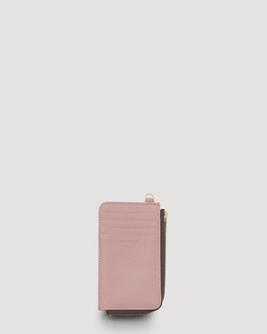 Saben Winona Card Holder - Desert Rose Pink