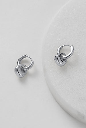 ZAFINO Sadie Hoop - Silver 6724