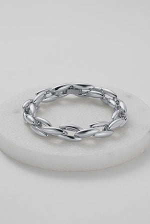 ZAFINO Sara Metal Bracelet - Silver