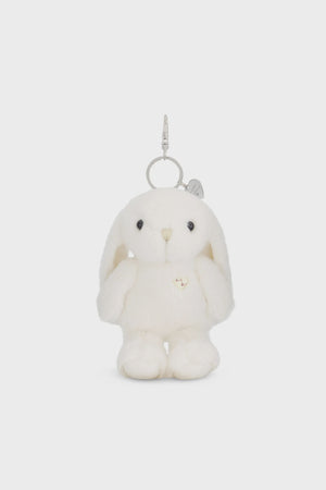 Jamie Kay Snuggle Bunnies - Penelope Key Charm - Marshmallow 15cm
