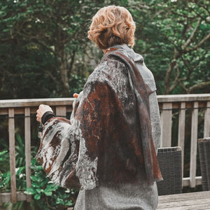 Dear Marge Wool Scarf - Sulfur Stream New Zealand Design