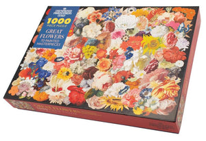 The Unemployed Philosophers Guild - Great Flowers - 1000 Pce Puzzle