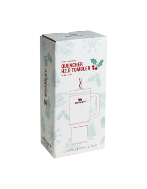 Stanley The Christmas Mistletoe Quencher H2.0 FlowState Tumbler 40oz