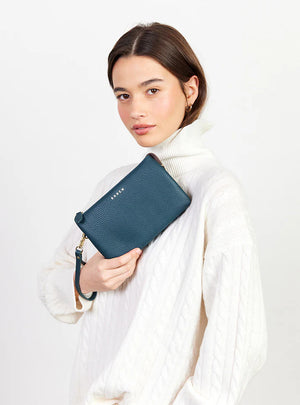 SABEN Tilly Crossbody - Hunter Green handbag Leather Bag