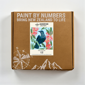 Adventure Collections 20x20 Tui Paint by Number Art NZ