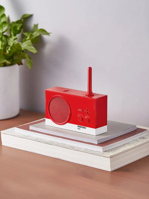 Tykho 3 Lexon x Pantone - Red Radio