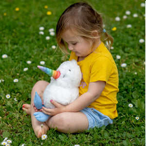 ILLUSTRATED PUBLISHING KIWICORN PLUSH TOY + JUST LIKE KIWICORN