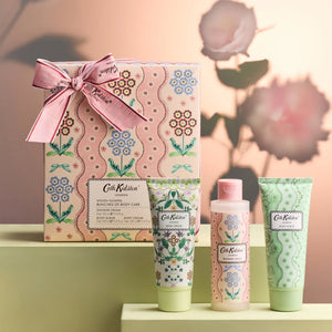Cath Kidston beauty product set Woven Flowers Bunches of Body Care