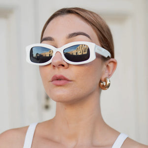 Sidney Sunglasses White - Bored George
