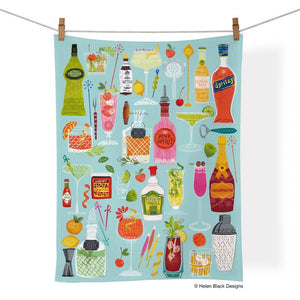 WerkShoppe - 5 O'Clock Somewhere - Cotton Tea Towel