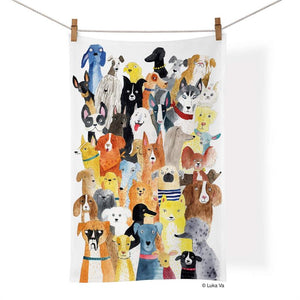 WerkShoppe - Dog Park - Cotton Tea Towel