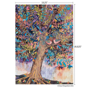 WerkShoppe - Illumination Tree Gold Foil 1000 Pce - Puzzle