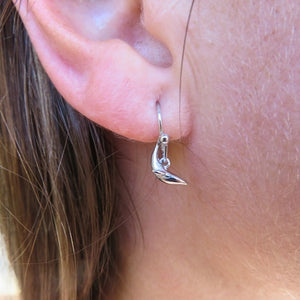 Wildside Gifts Humpback Whale Drop Earrings