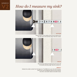 Yeseco V2 | Handle With Magnetic Stand The one dish brush