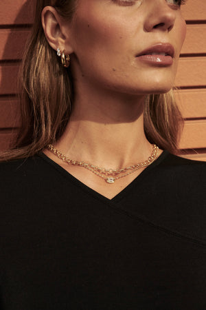 ZAFINO 7816 Clara Necklace - Gold