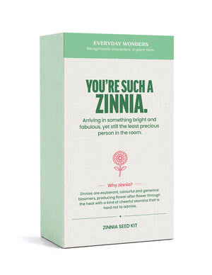 Everyday Wonders Seed Kit, Stems of Wonder is a collection of curious seed boxes and growing gifts, from intriguing little plants that move, mimic, react and surprise, to personality-inspired flower seed kits that match people to plants.