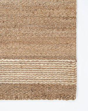 Baya Anglesea Entrance Mat 60 x 100cm Jute Furtex NZ Natural