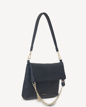 Saben Daria Shoulder Bag Black Bubble AW25 The Muse