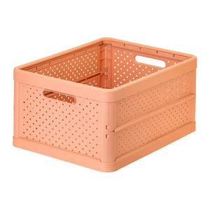 Compact Folding Crate - Sunrise Orange