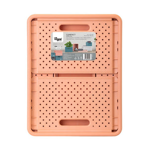 Compact Folding Crate - Sunrise Orange