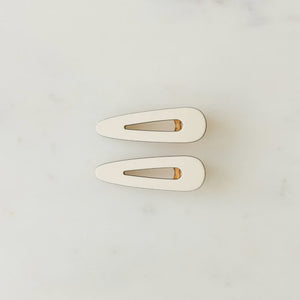 Curve Clips Ivory - Sophie