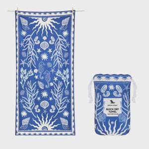 Dock & Bay Quick Dry Beach Towel Designed Collection L - Ocean Treasure