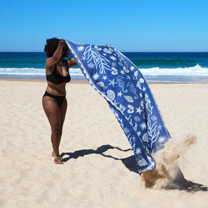 Dock & Bay Quick Dry Beach Towel Designed Collection L - Ocean Treasure